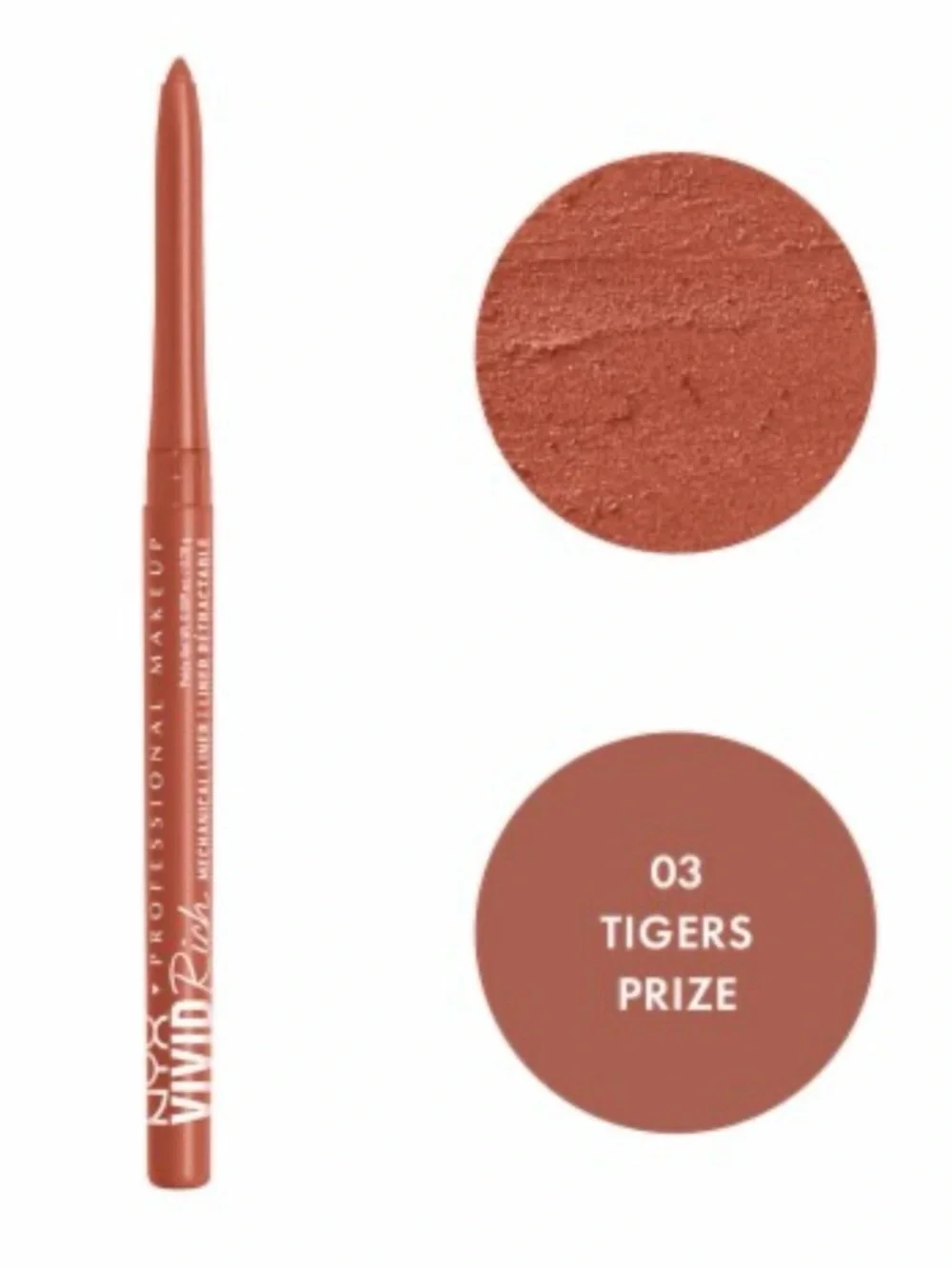 Buy 1 get 1 50% off NYX Professional Makeup Vivid Rich Eyeliner 03 Tigers Pride
